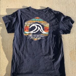 Endless Summer Surf Shop Ocean City MD Maryland Navy T t-shirt boys XL